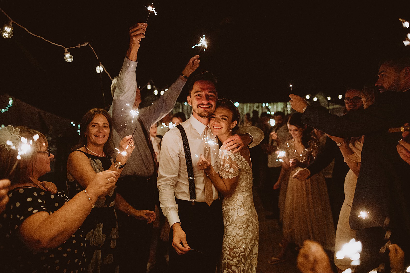 2 wedding sparkler