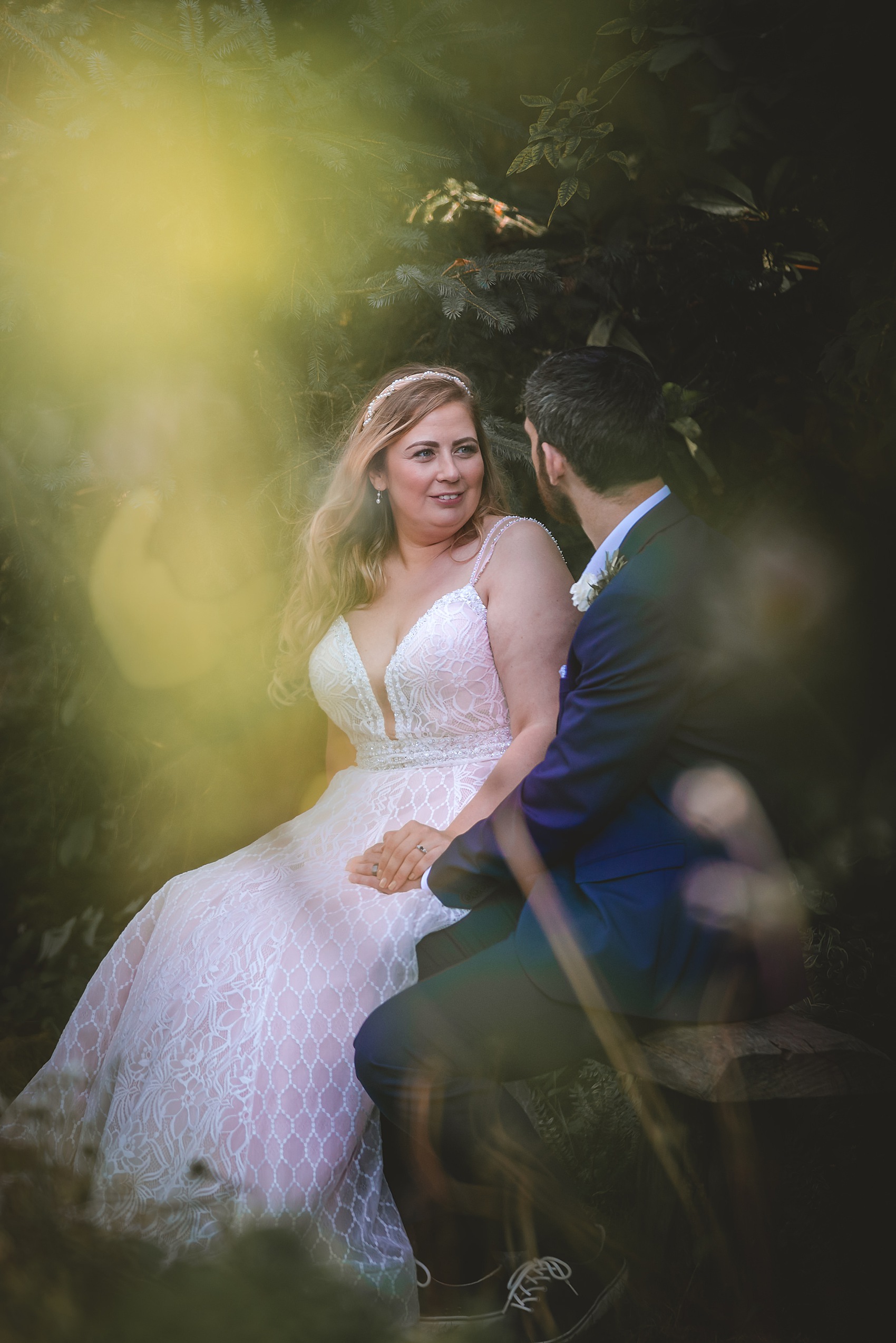 21 Beautiful curvy bride in Morilee wedding dress
