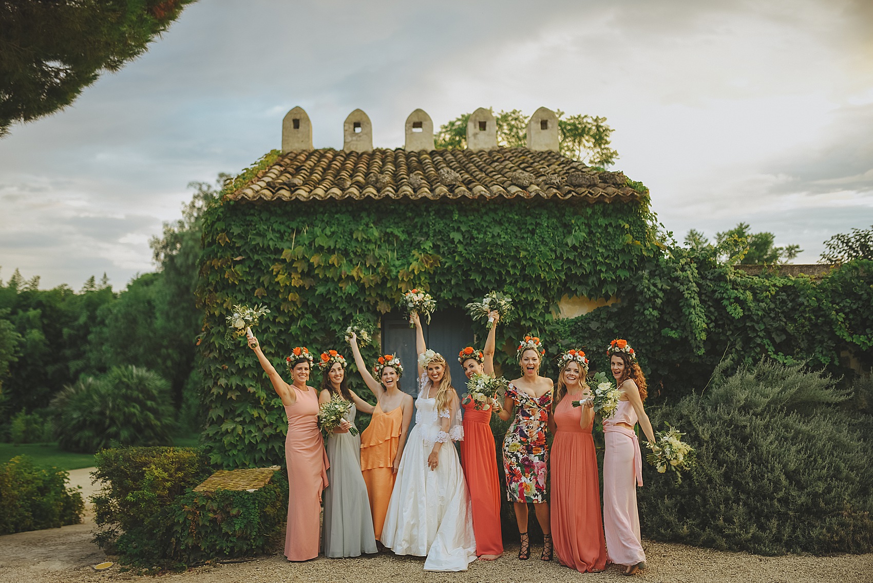 23 Romantic colourful wedding Sicily