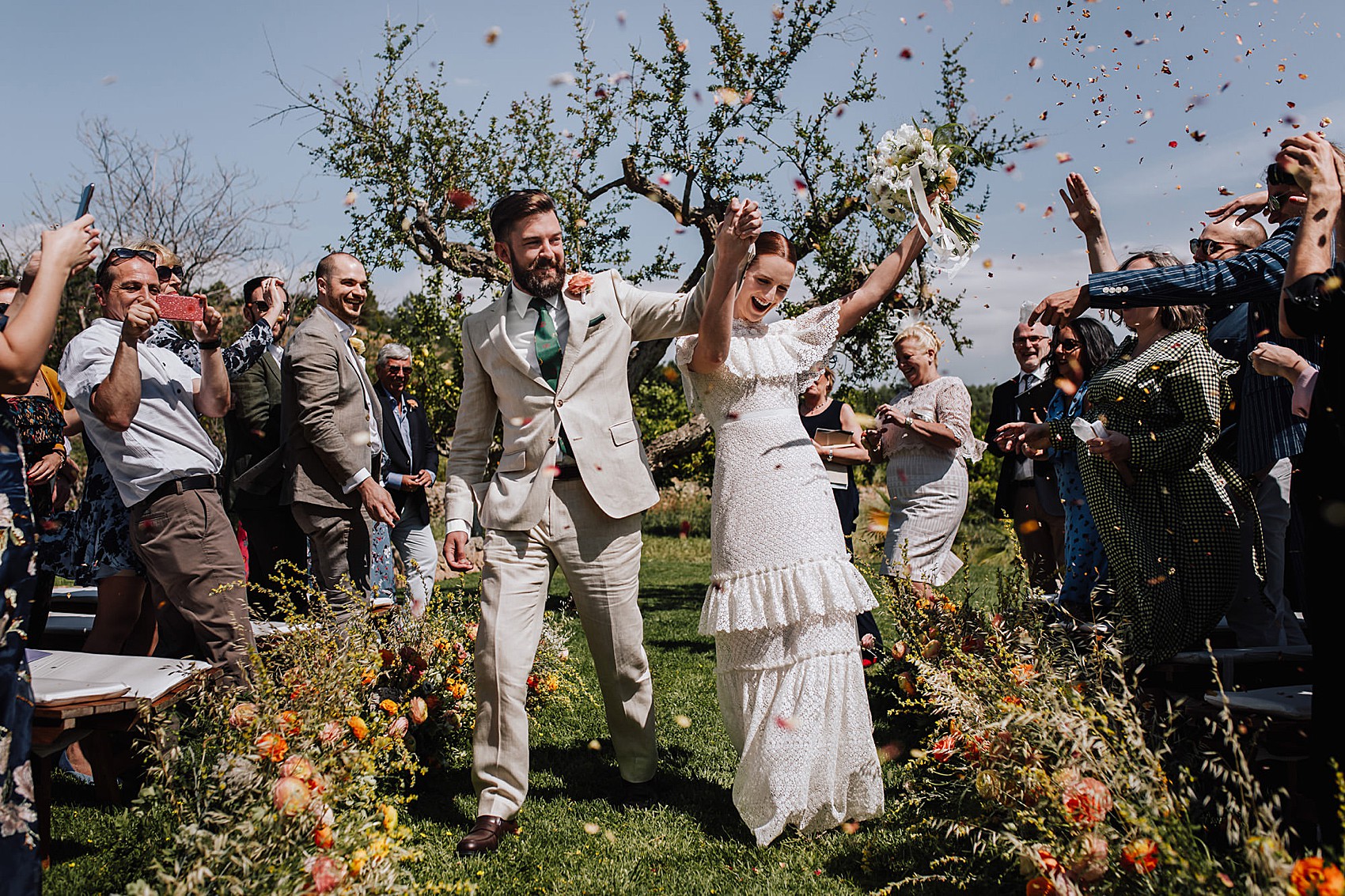 24 Erdem dress Mallorca wedding