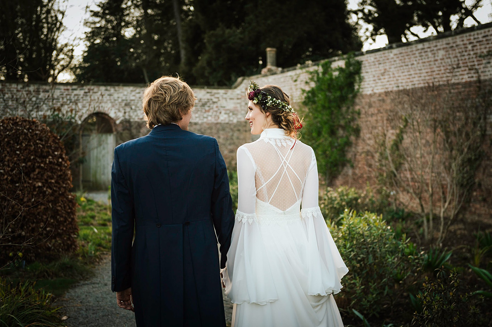 28 Walled garden wedding