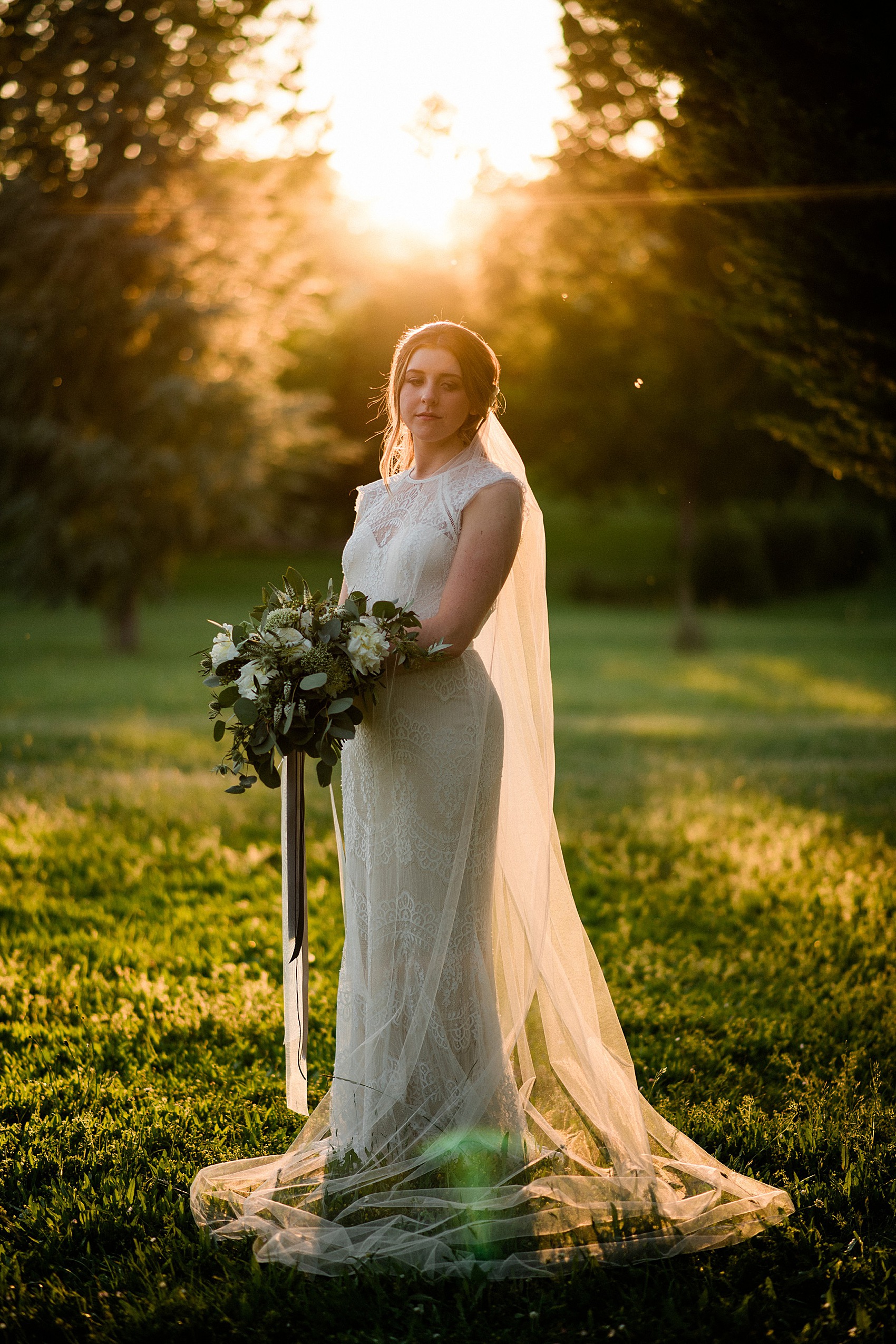 31 Catherine Deane dress French manor house wedding