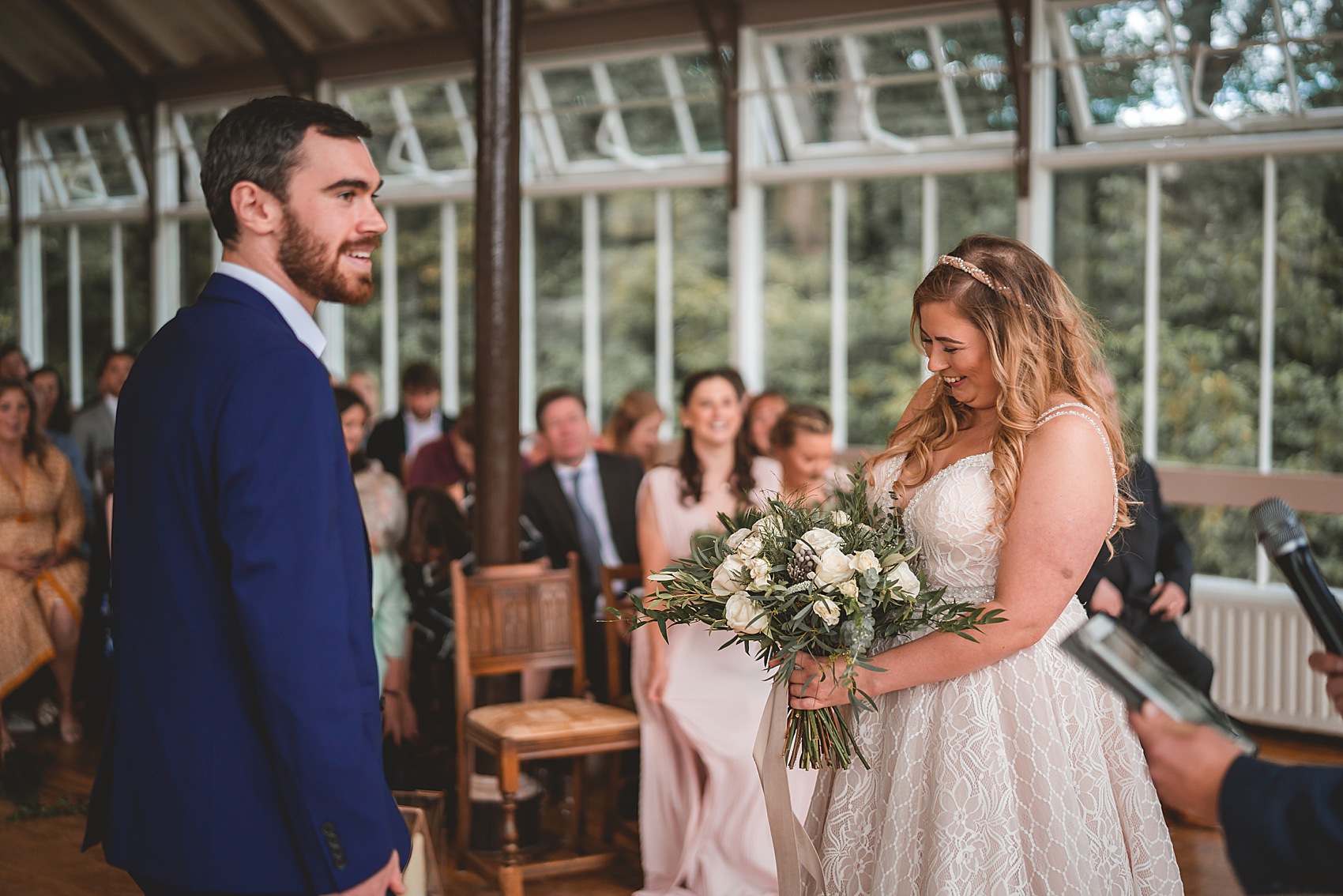 35 Beautiful curvy bride in Morilee wedding dress