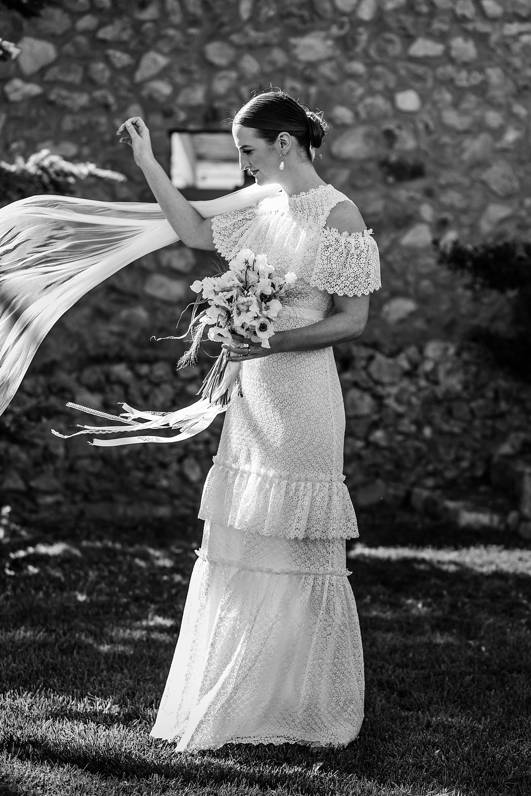 35 Erdem dress Mallorca wedding