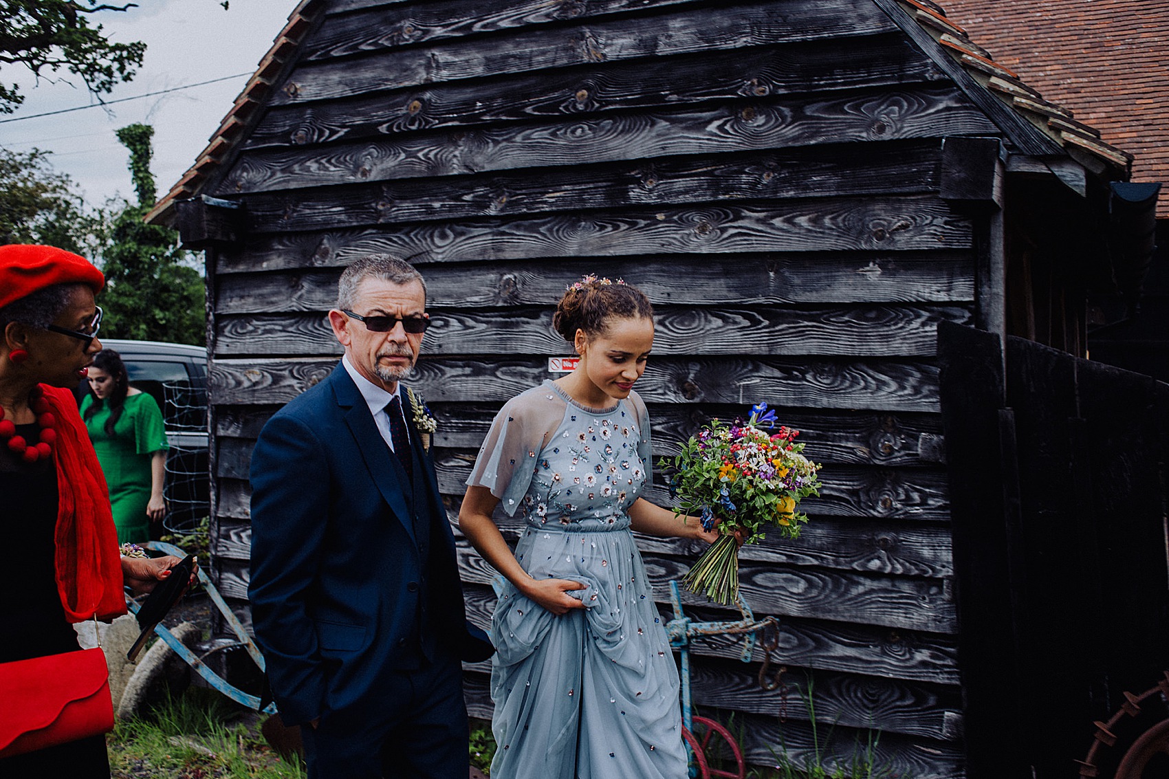 39 Phase Eight pale blue wedding dress