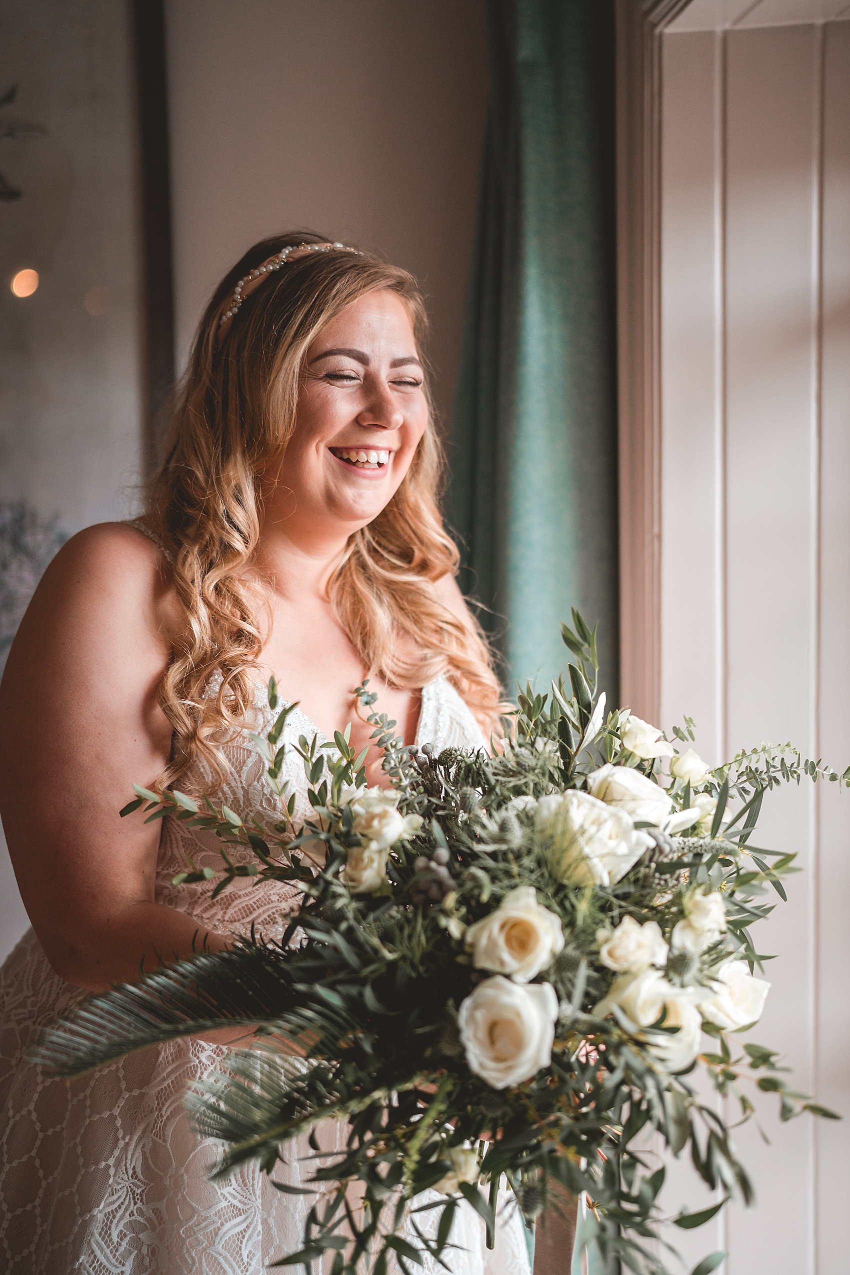 41 Beautiful curvy bride in Morilee wedding dress