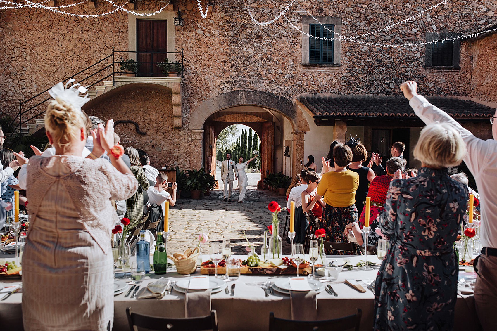 42 Erdem dress Mallorca wedding