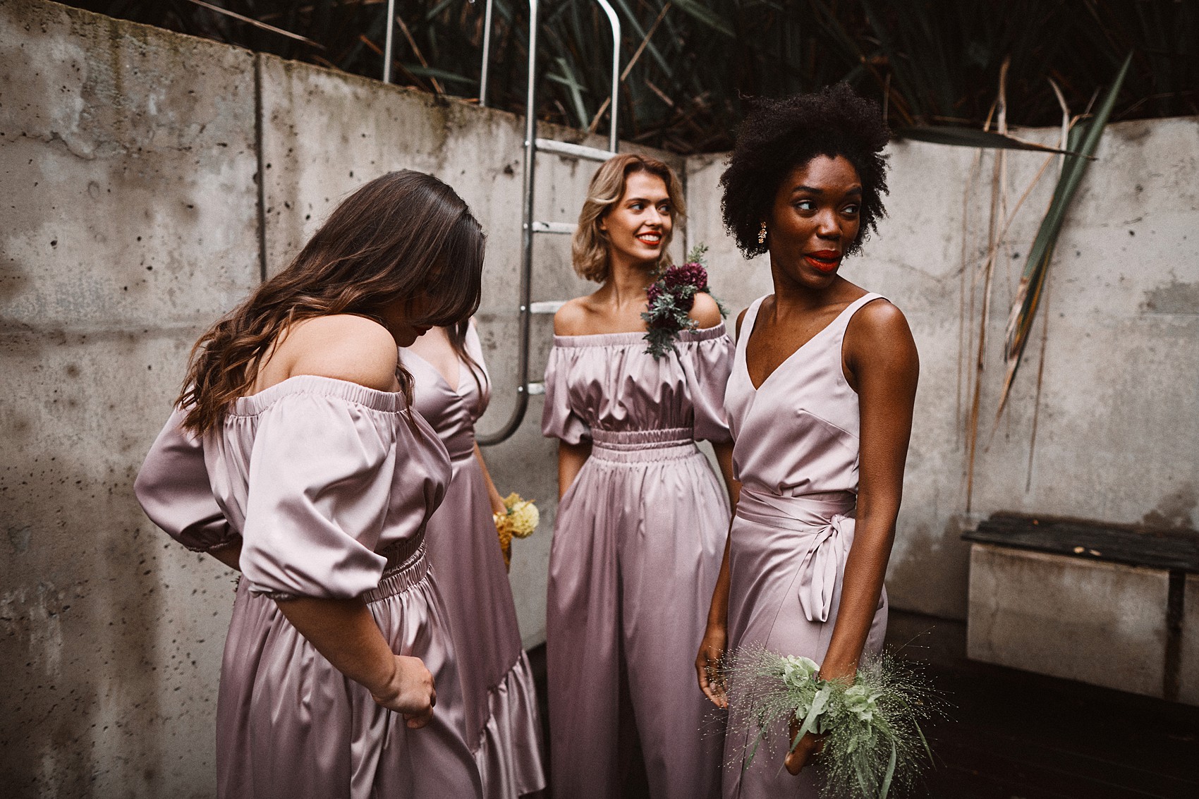 Sister, Halfpenny London bridesmaids dresses