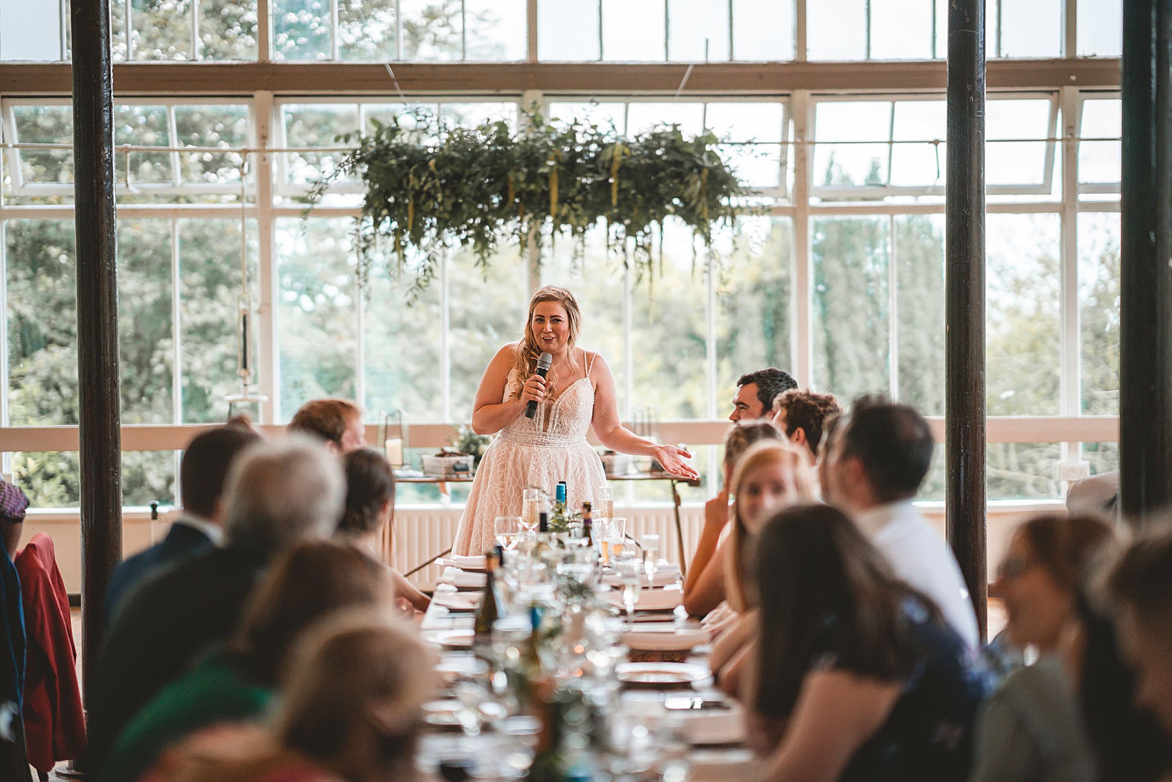 8 Beautiful curvy bride in Morilee wedding dress