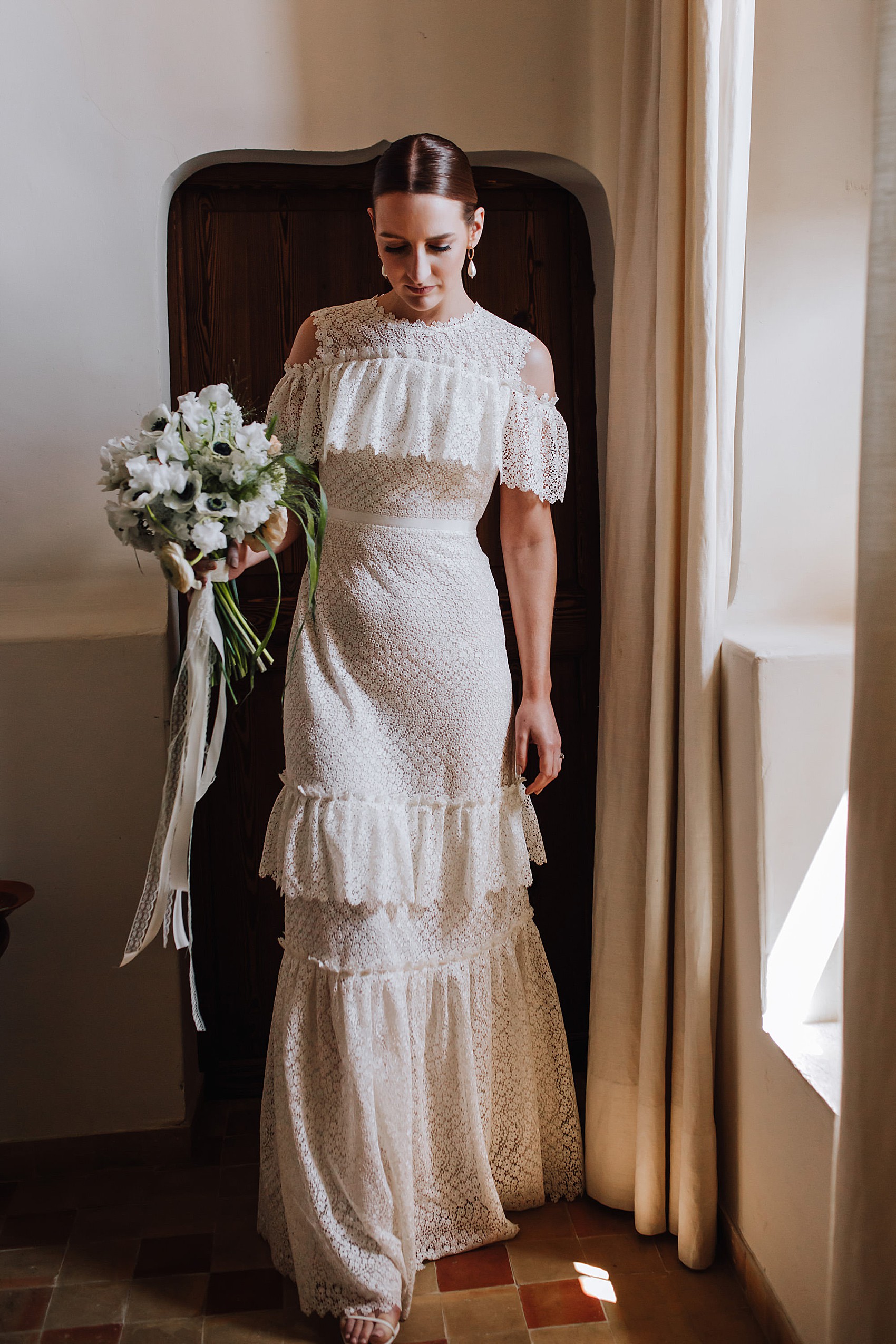 8 Erdem dress Mallorca wedding