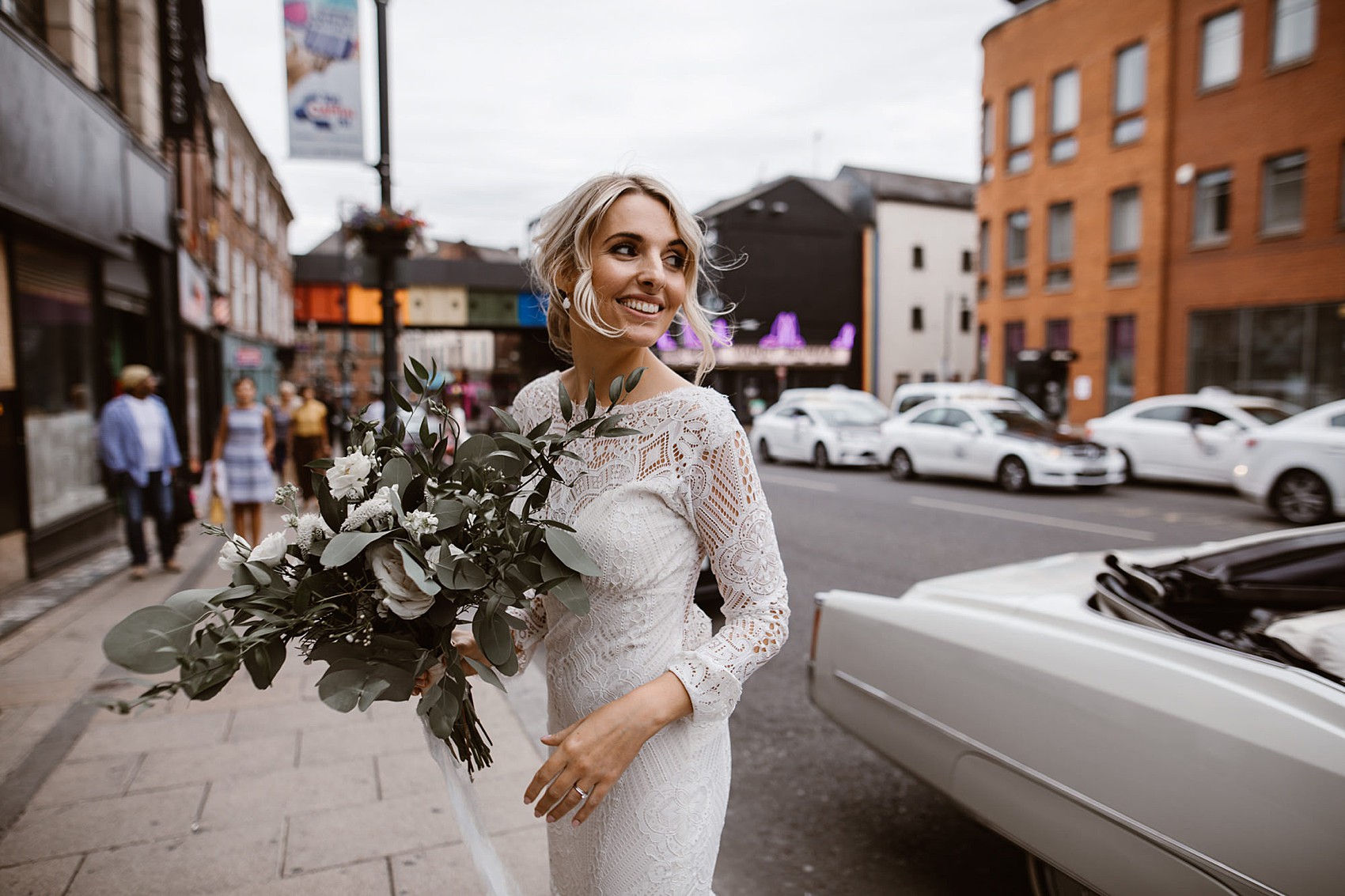 Claire Pettibone modern urban wedding 48