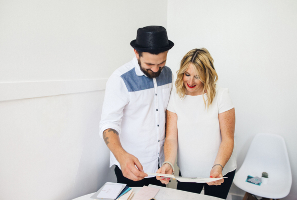 Meet the Makers: EYI Love Luxury Gold Foil + Letter Press Wedding Stationery