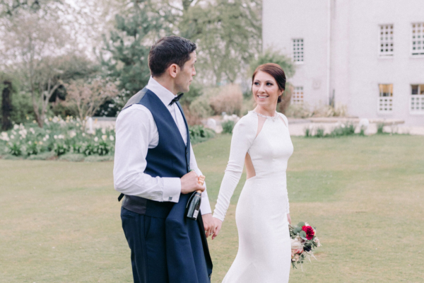 A Charles Rennie Macintosh Inspired Wedding with Bride in Sottero & Midgley