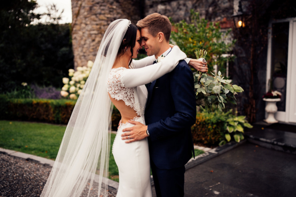 A Sexy Rime Arodaky Bride + her Elegant Fun-Filled Village Wedding with Irish Dancing
