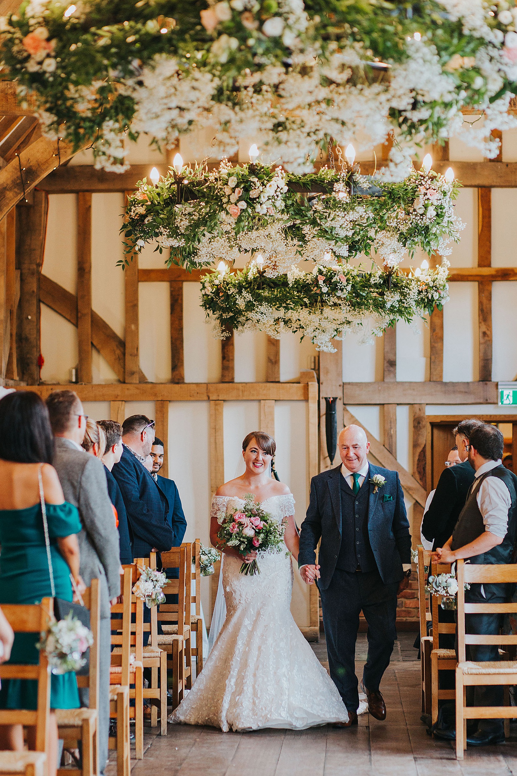 18 Secret garden barn wedding