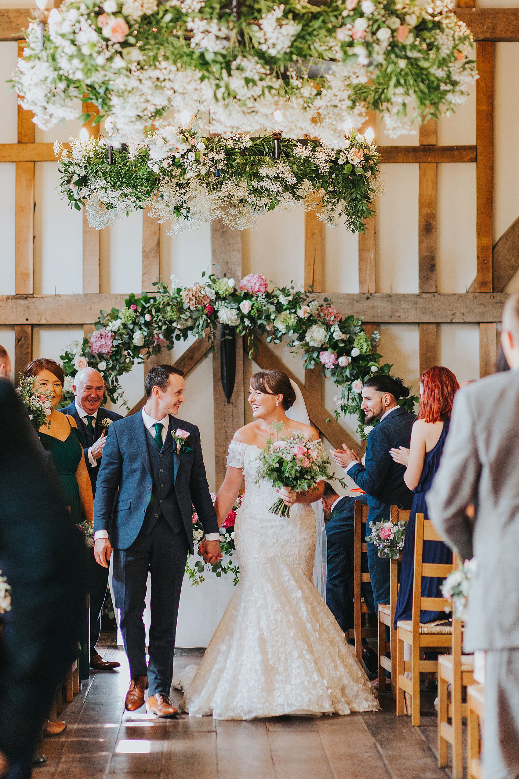 22 Secret garden barn wedding