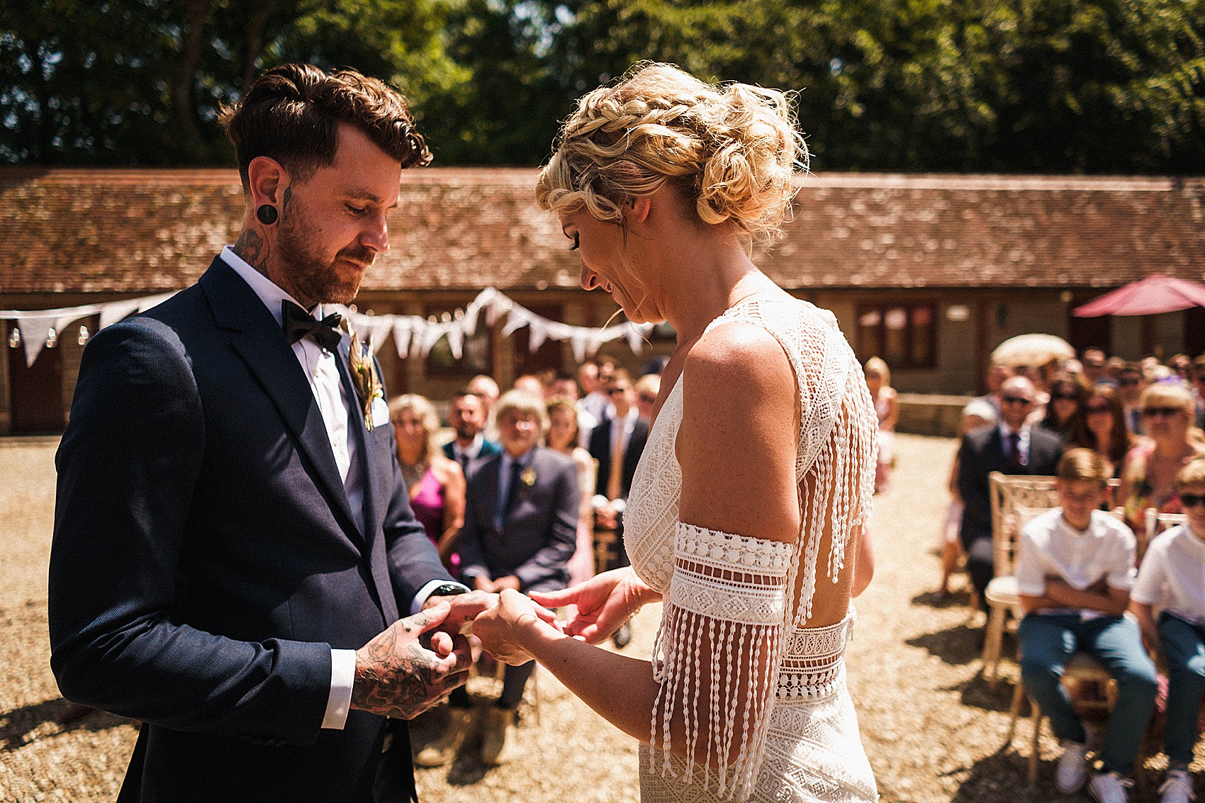 22 Willowby by Watters bride boho barn wedding Dorset