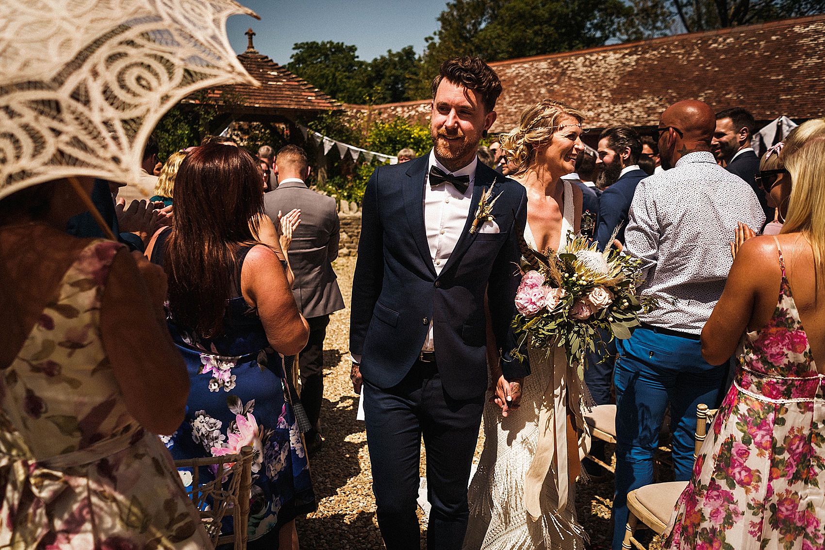 24 Willowby by Watters bride boho barn wedding Dorset