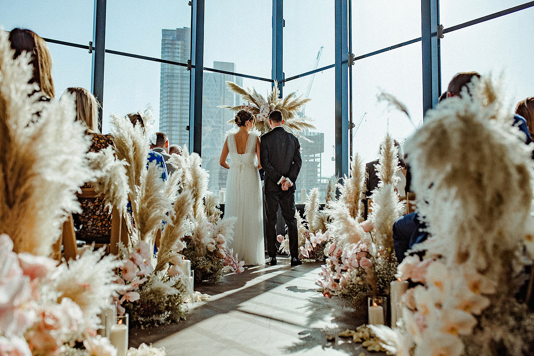 26 Ace Hotel wedding London cool modern bride groom