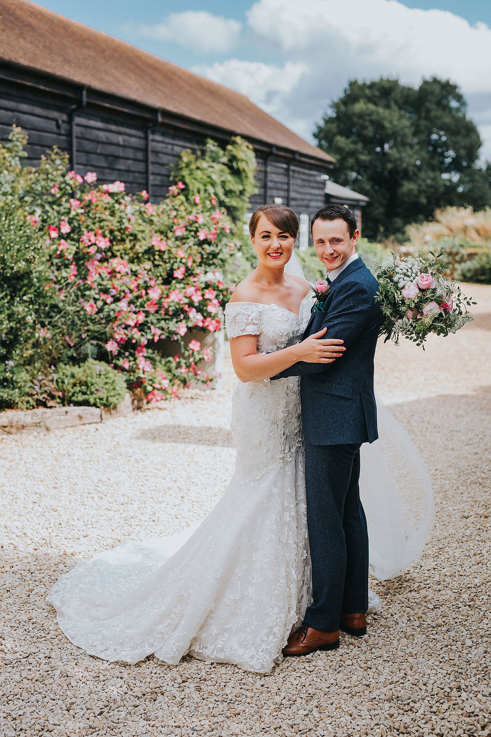 26 Secret garden barn wedding