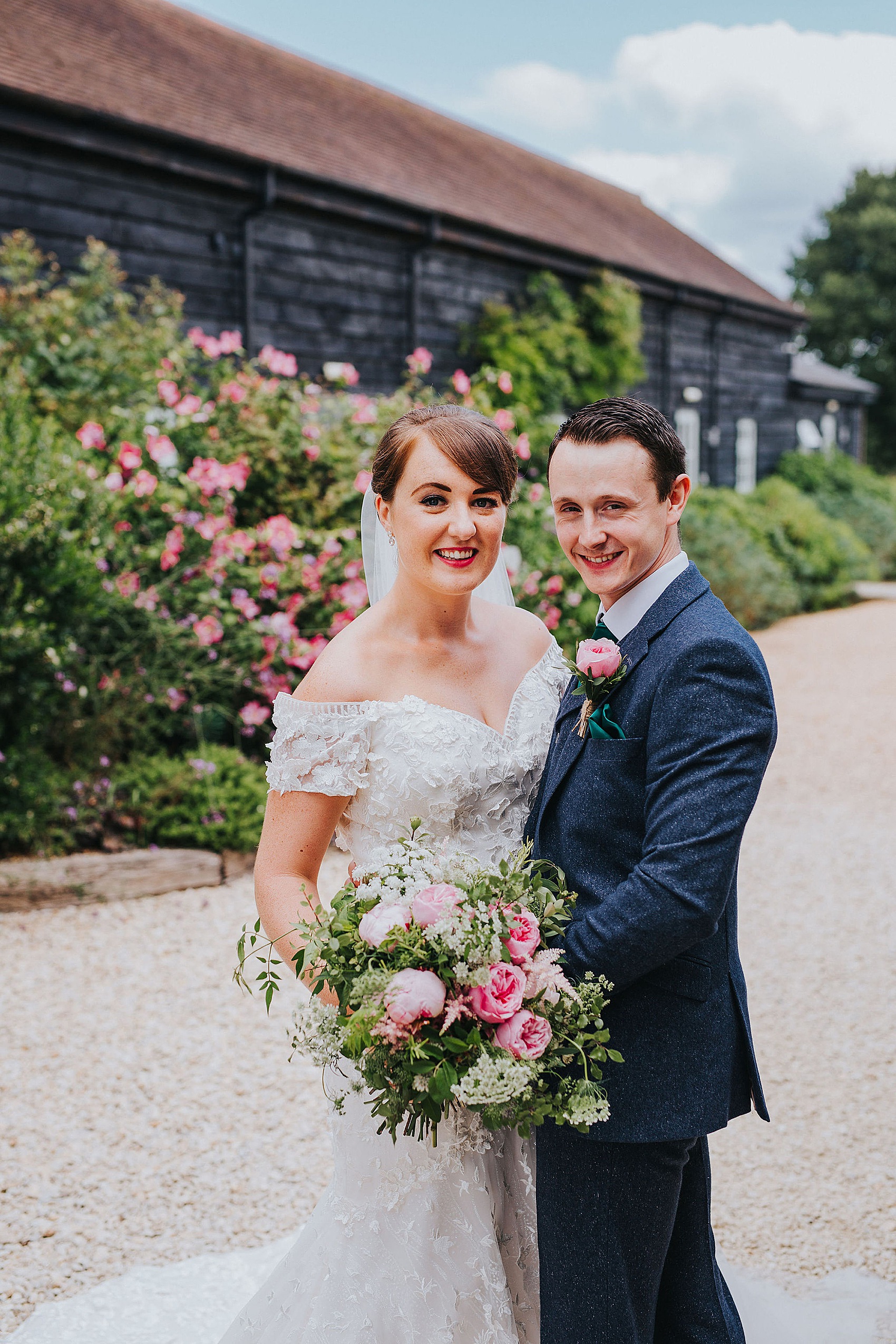 27 Secret garden barn wedding