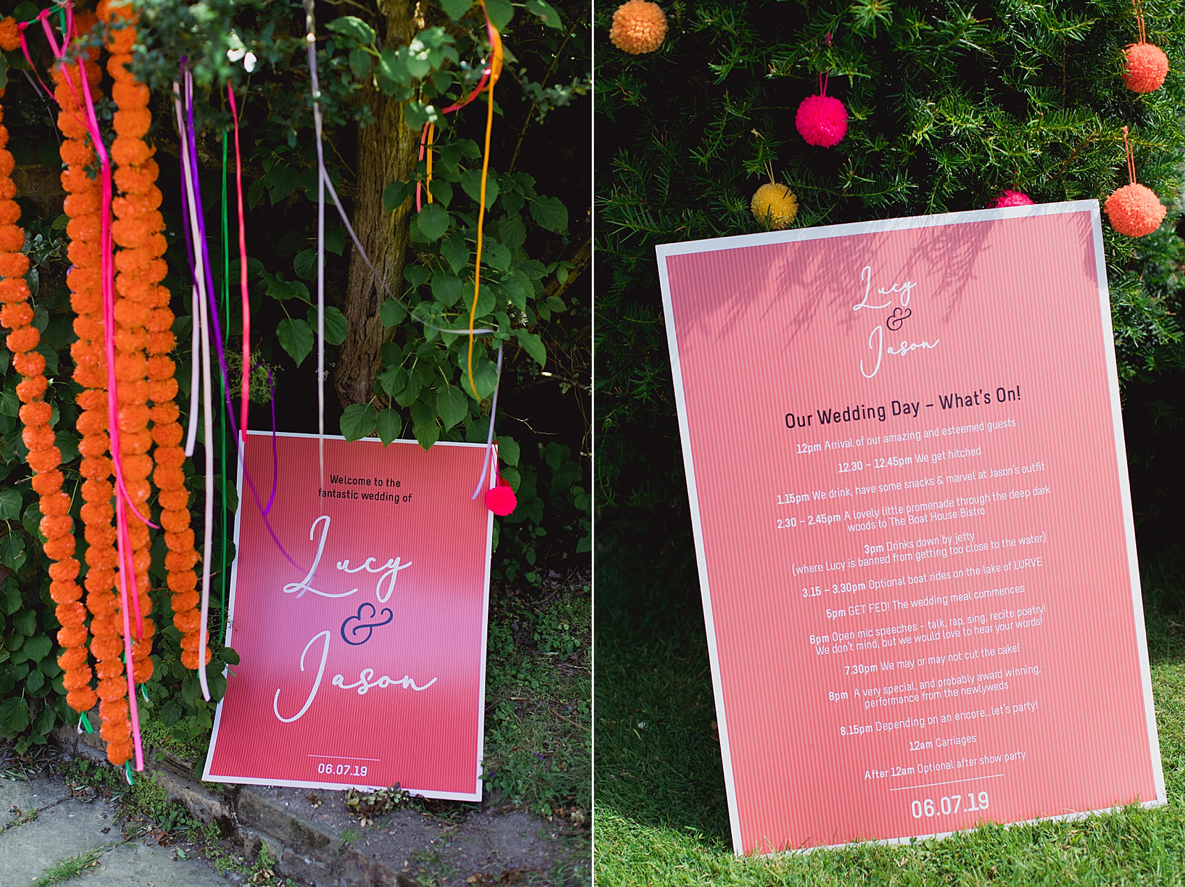 3 Colourful Indian inspired wedding