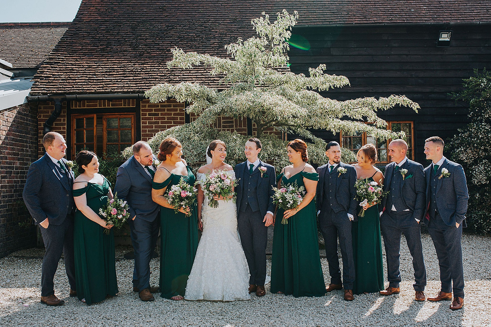 30 Secret garden barn wedding