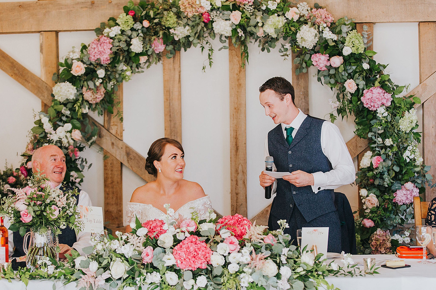 36 Secret garden barn wedding