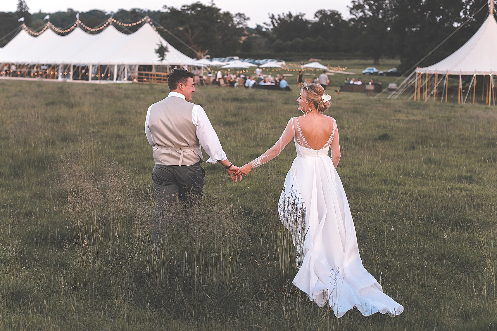 42 Sewn Right wedding dress English summer wedding