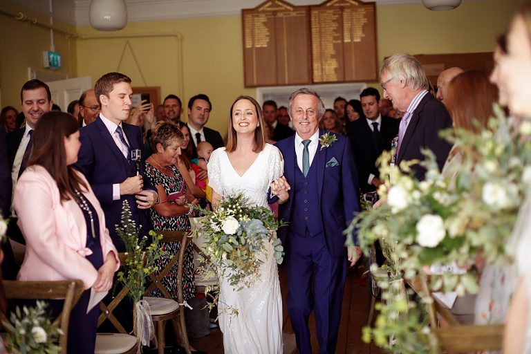 An Eliza Jane Howell Dress for a Botanical Inspired Devon Wedding ...