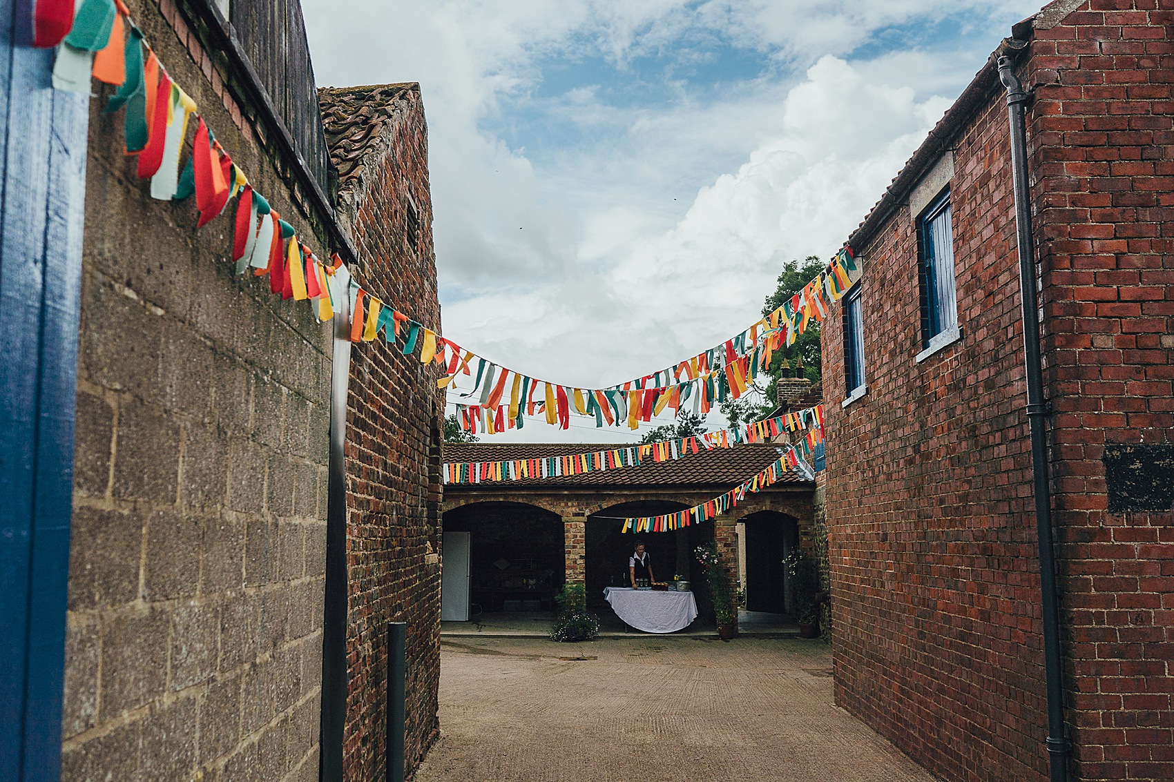 Eliza Jane Howell dress Yorkshire farm wedding 27