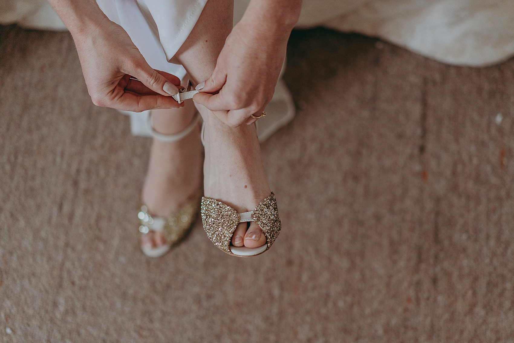 Eliza Jane Howell dress Yorkshire farm wedding 3