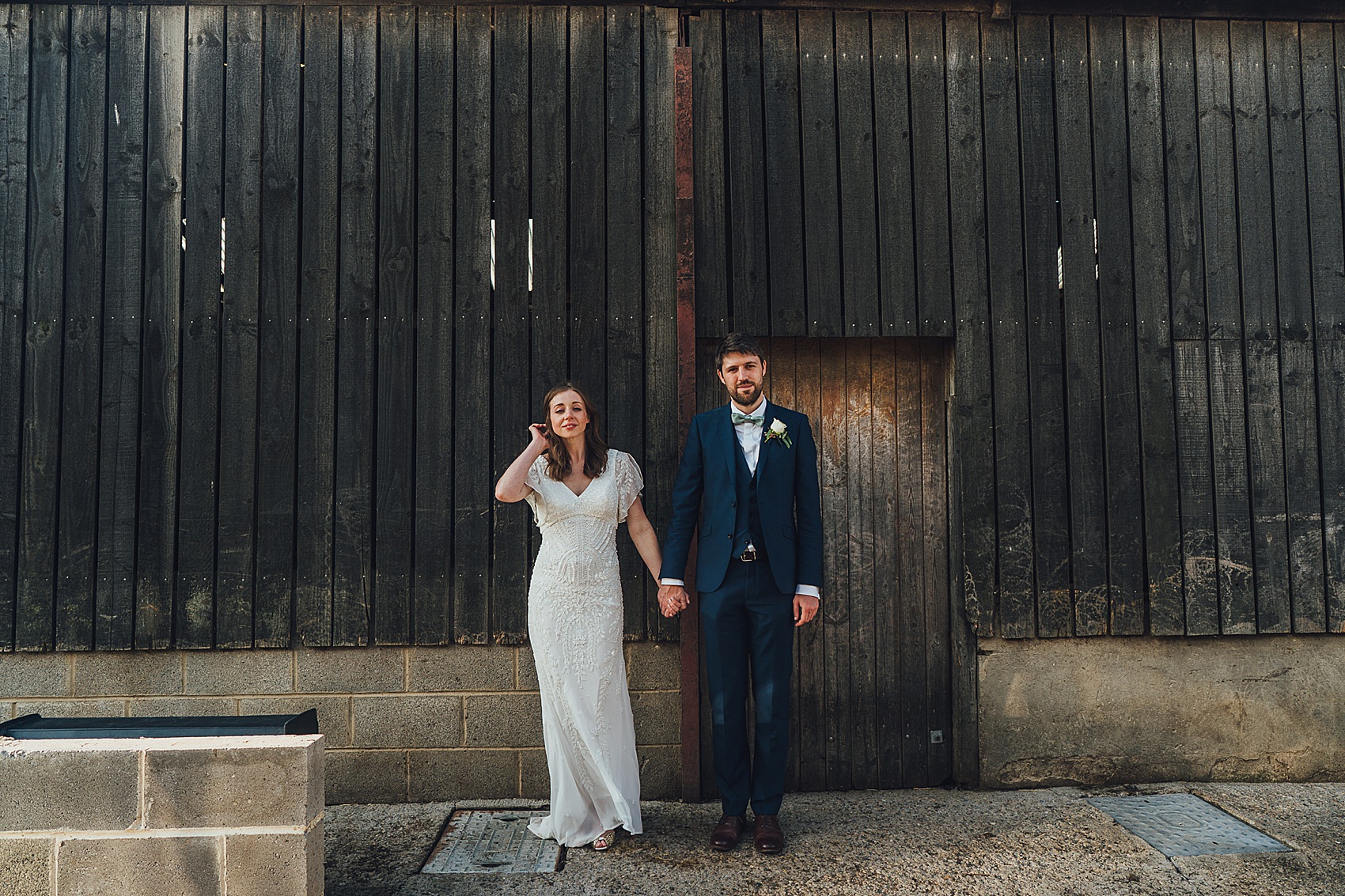 Eliza Jane Howell dress Yorkshire farm wedding 40