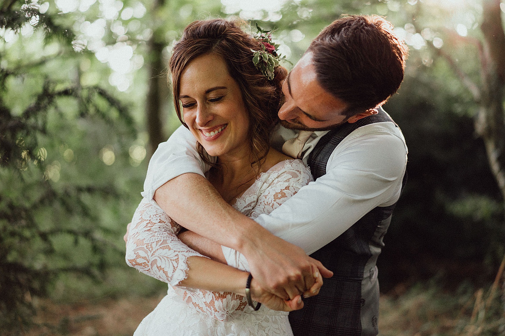 Temperley London bride smokebombs barn wedding 48