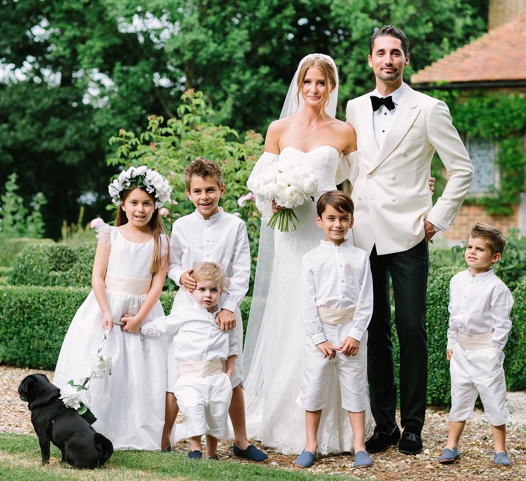 millie mackintosh wedding flowergirl page boy little eglantine designer 2