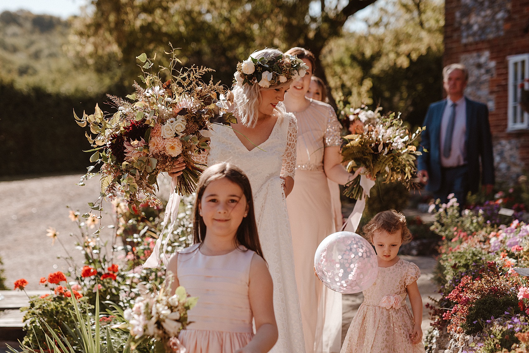 31 Rolling in Roses bride rustic Henley on Thames wedding