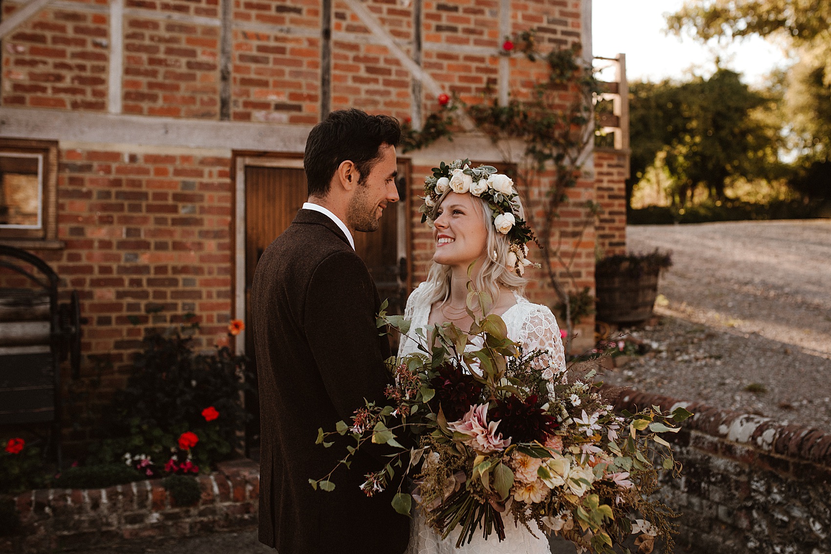 49 Rolling in Roses bride rustic Henley on Thames wedding - An Ethical Wedding Dress by Rolling in Roses For A Henley on Thames Bride & Her Intimate & Casual Barn Wedding 49 Rolling in Roses bride rustic Henley on Thames wedding