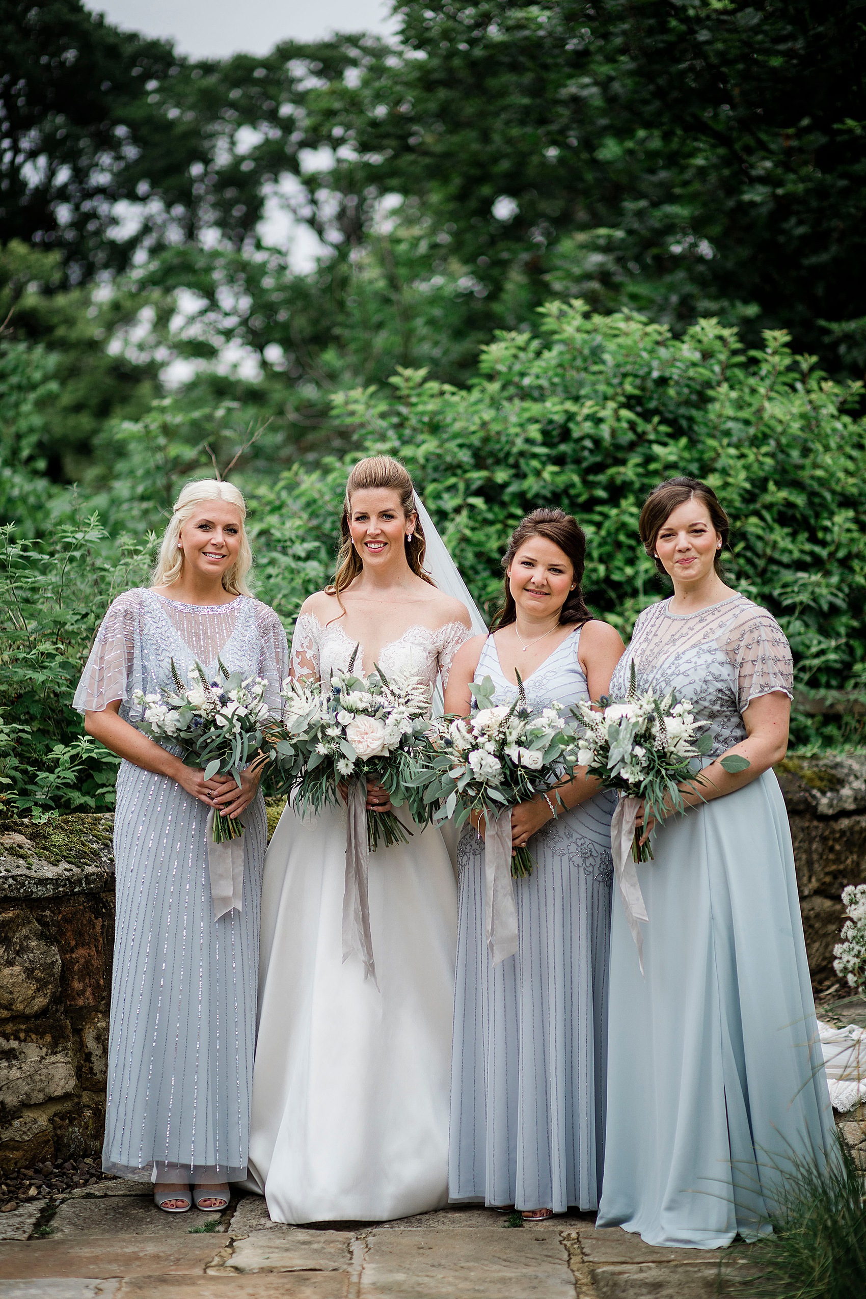 58 Pronovias bride Brinkburn Priory wedding