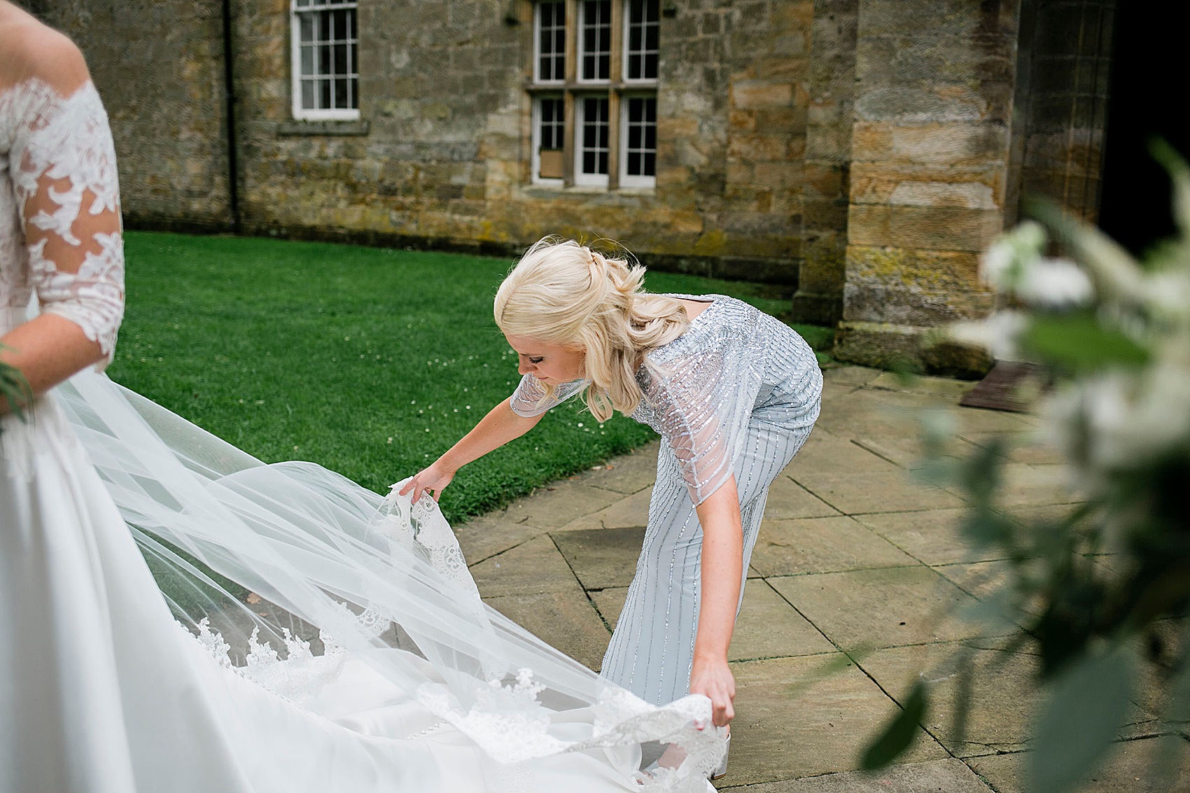 62 Pronovias bride Brinkburn Priory wedding