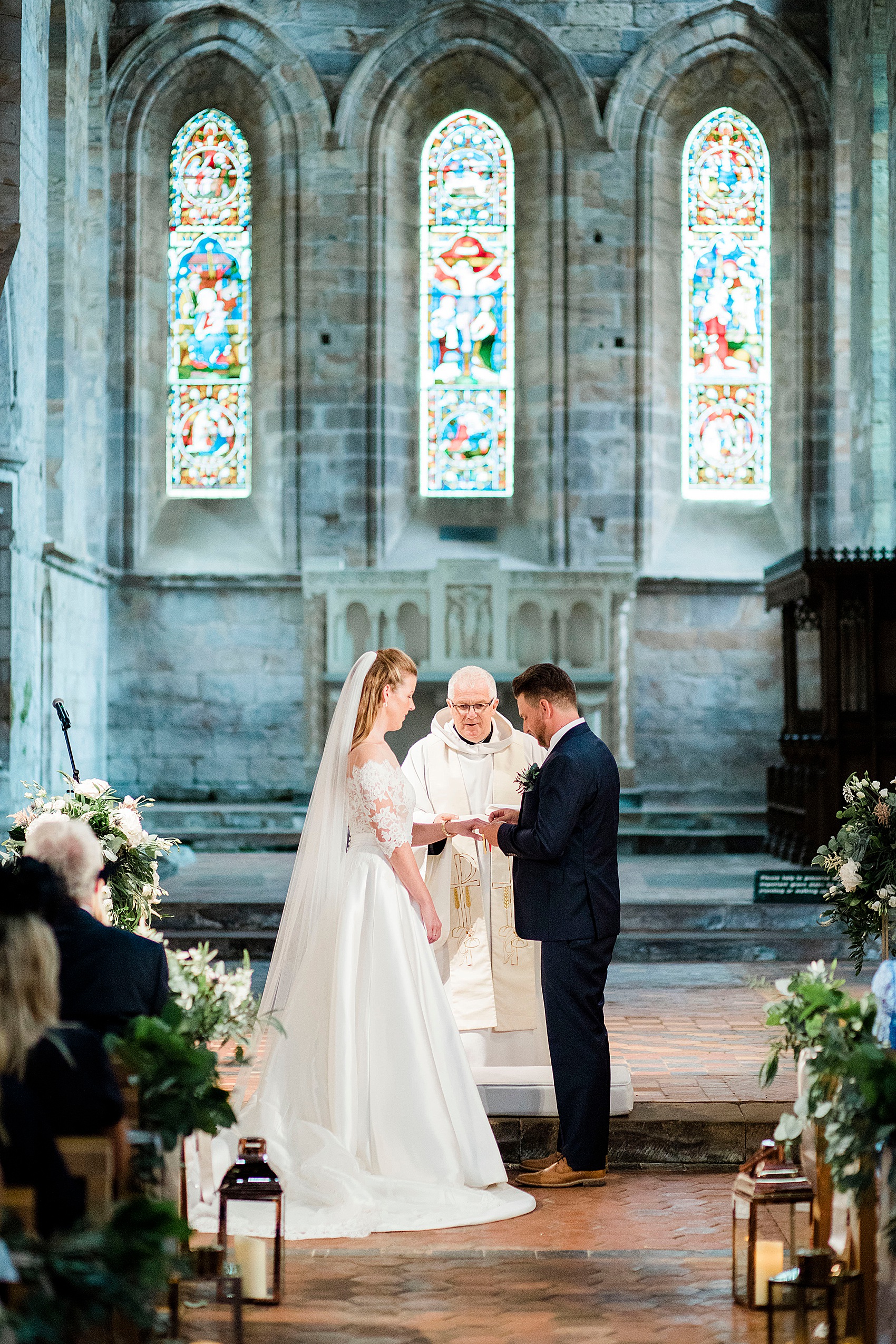 68 Pronovias bride Brinkburn Priory wedding