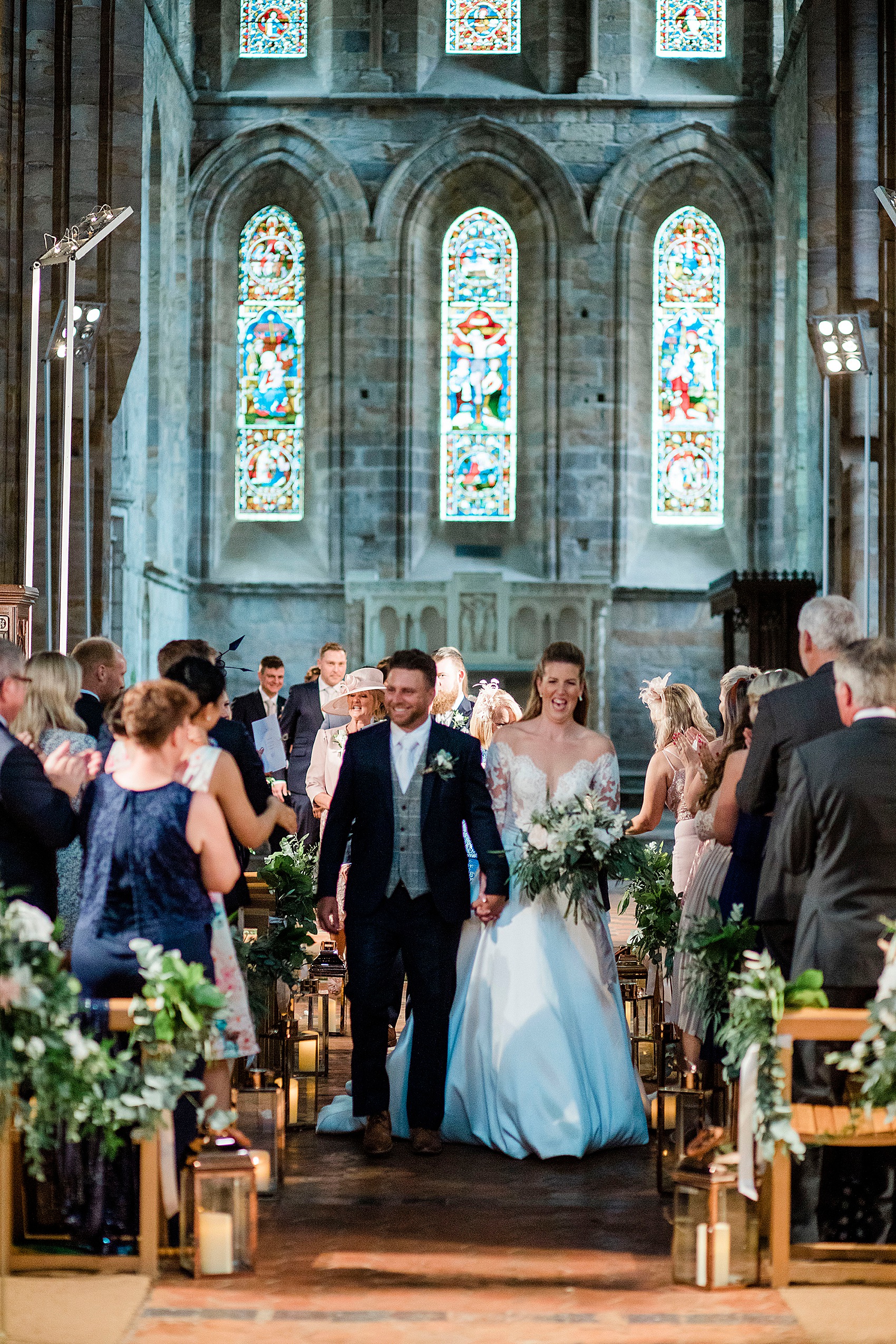 69 Pronovias bride Brinkburn Priory wedding