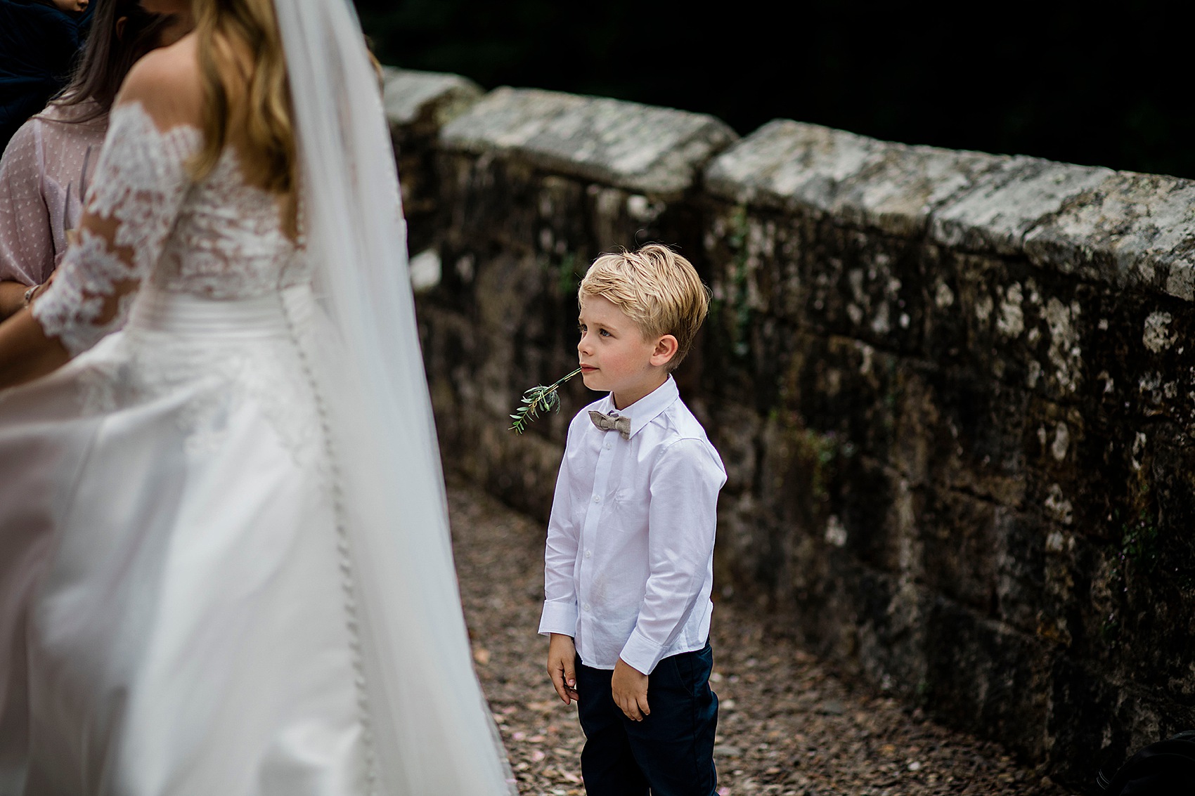 84 Pronovias bride Brinkburn Priory wedding