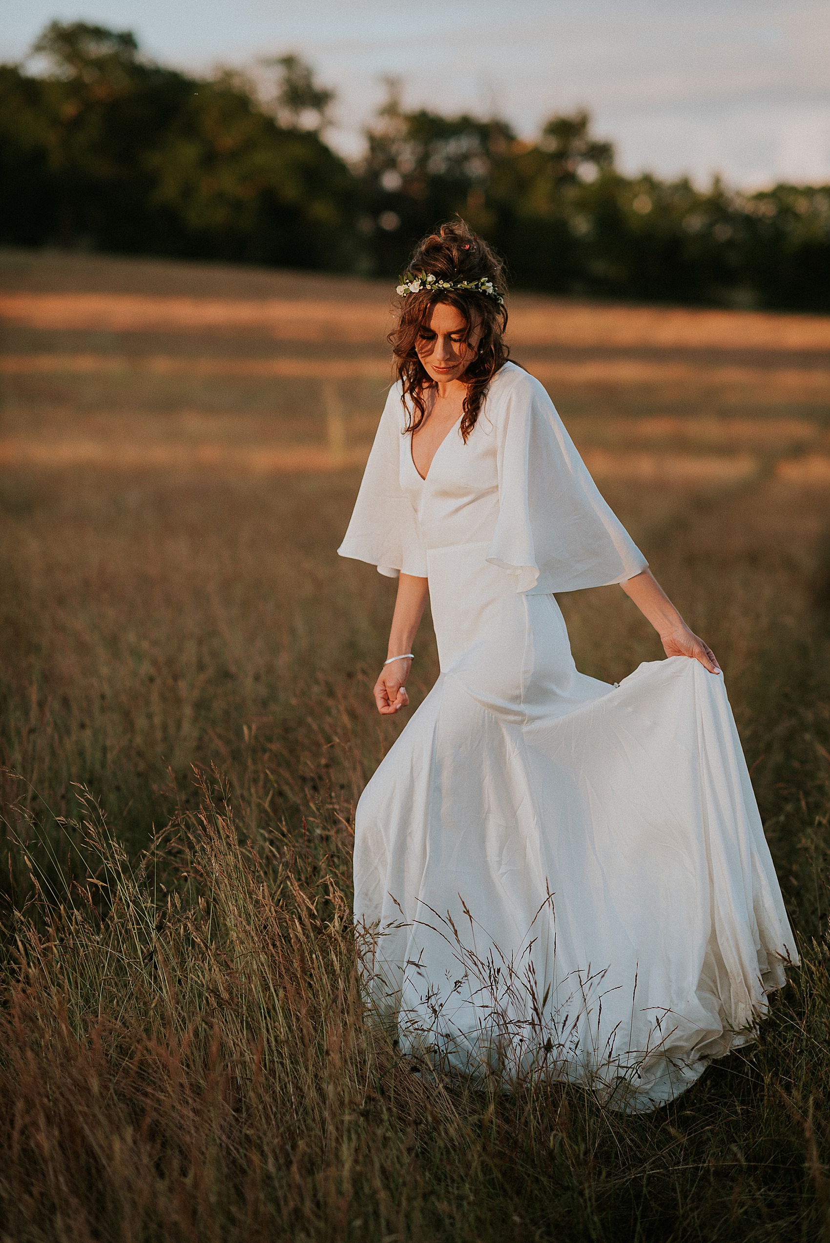 Boho wedding dress asos outlet