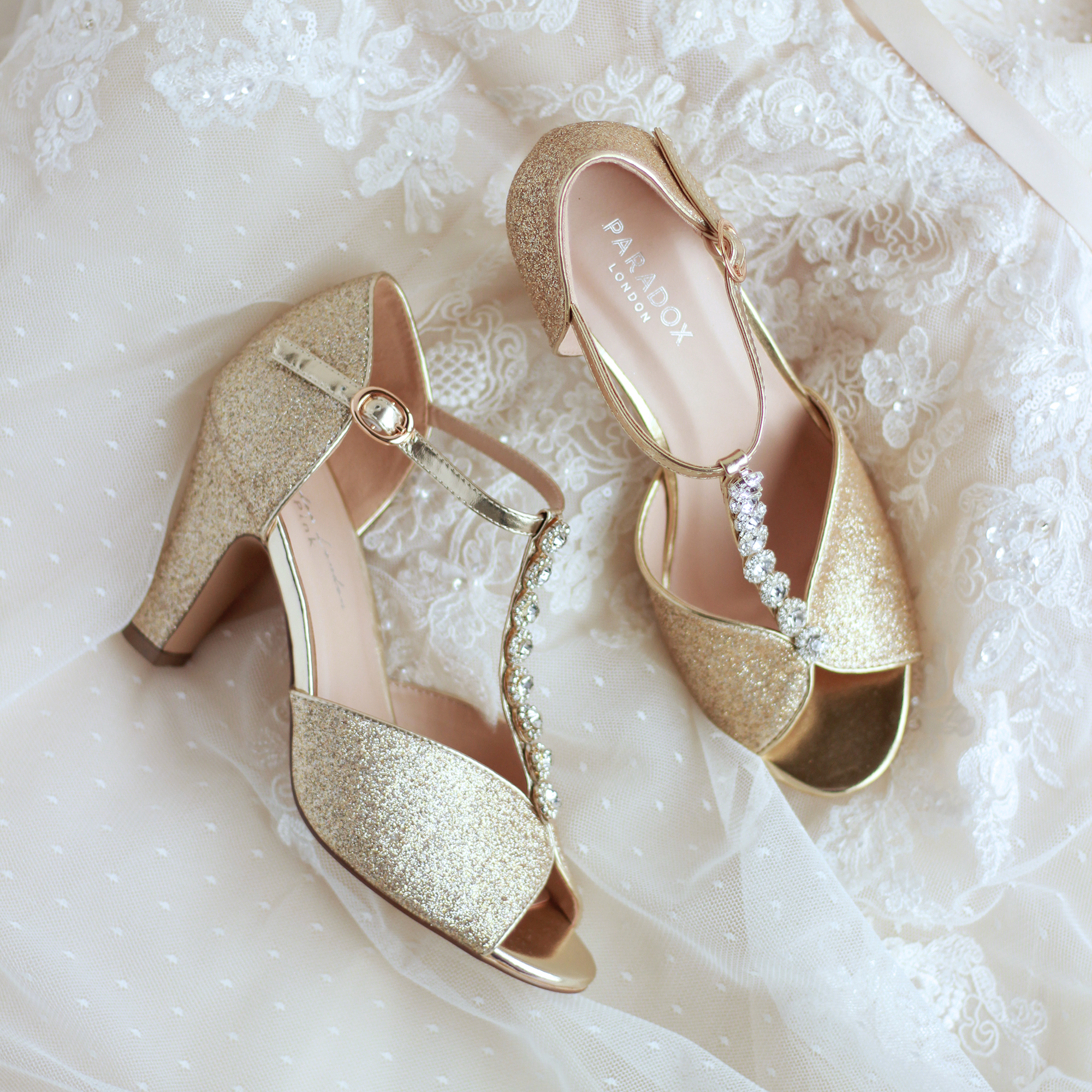 champagne colour sandals