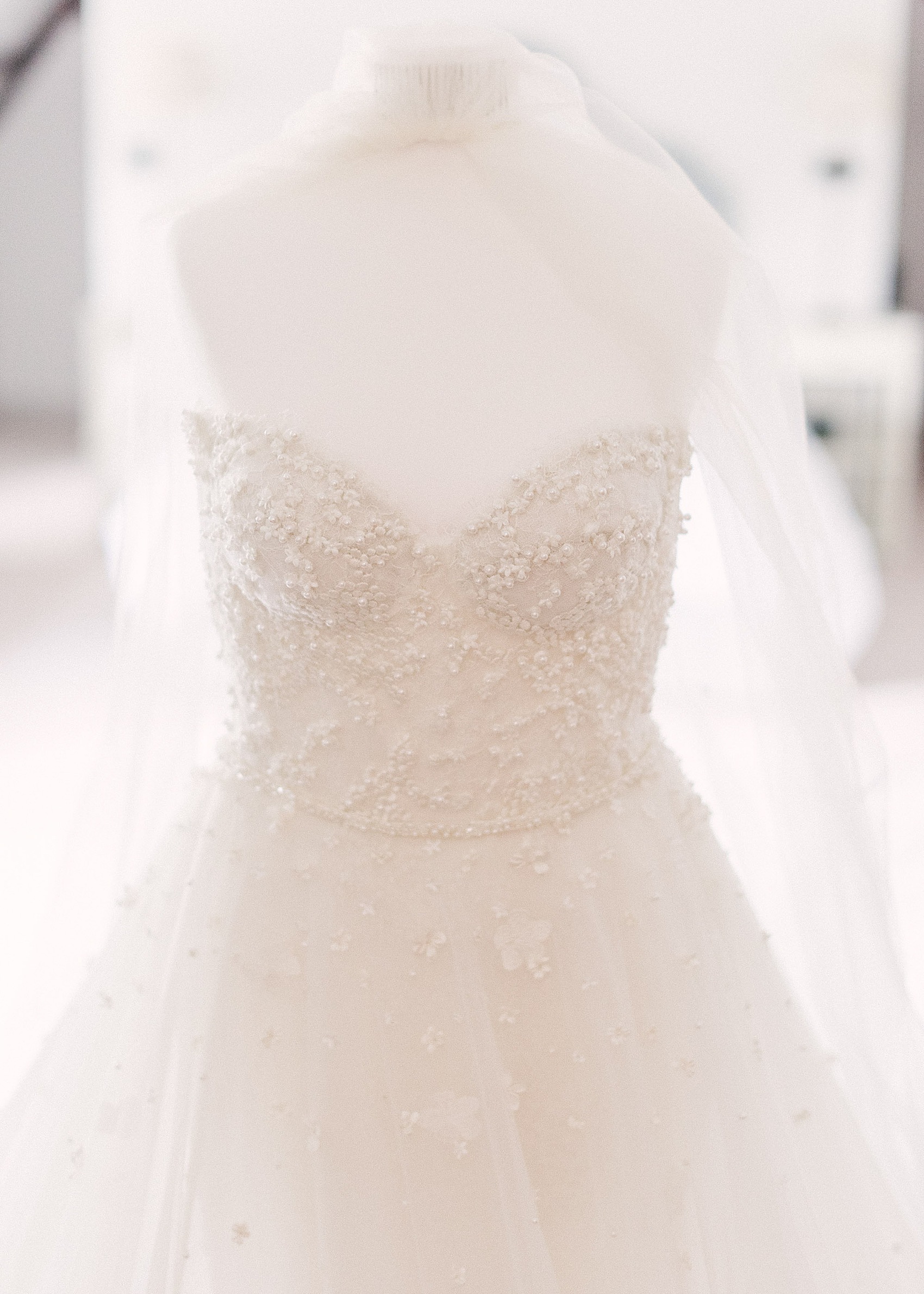 Pearl wedding dress Emma Beaumont 5