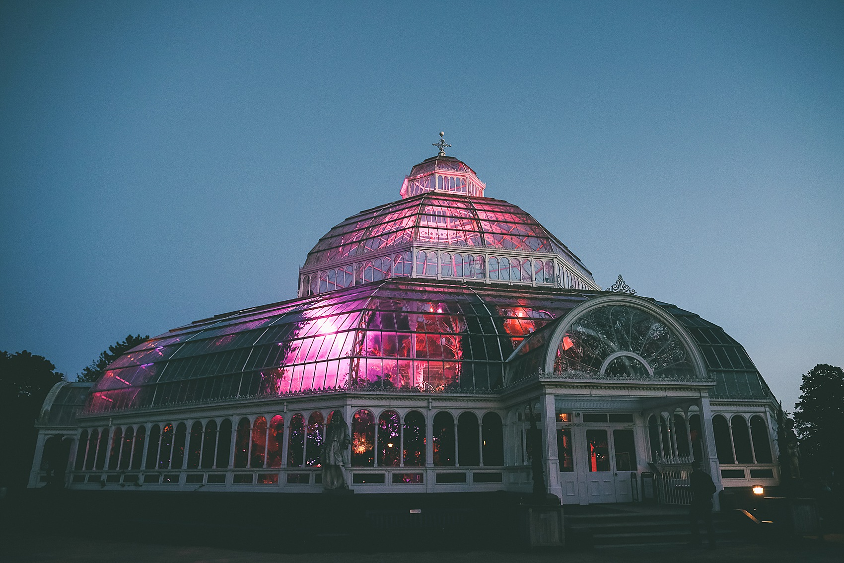 Rue de Seine bride Sefton Park Palm House Liverpool wedding 52