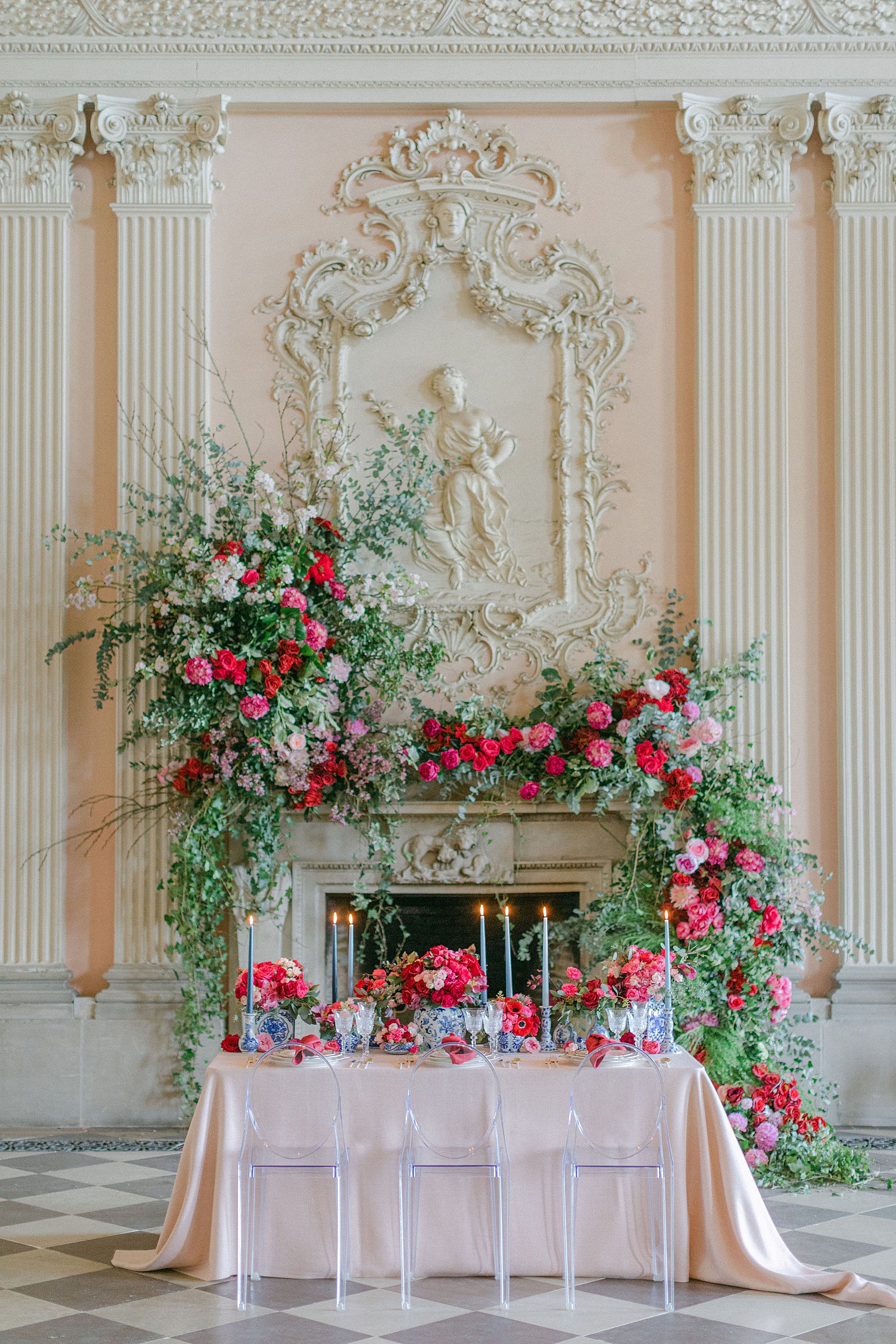 15 Black tie winter wedding inspiration Ragley Hall