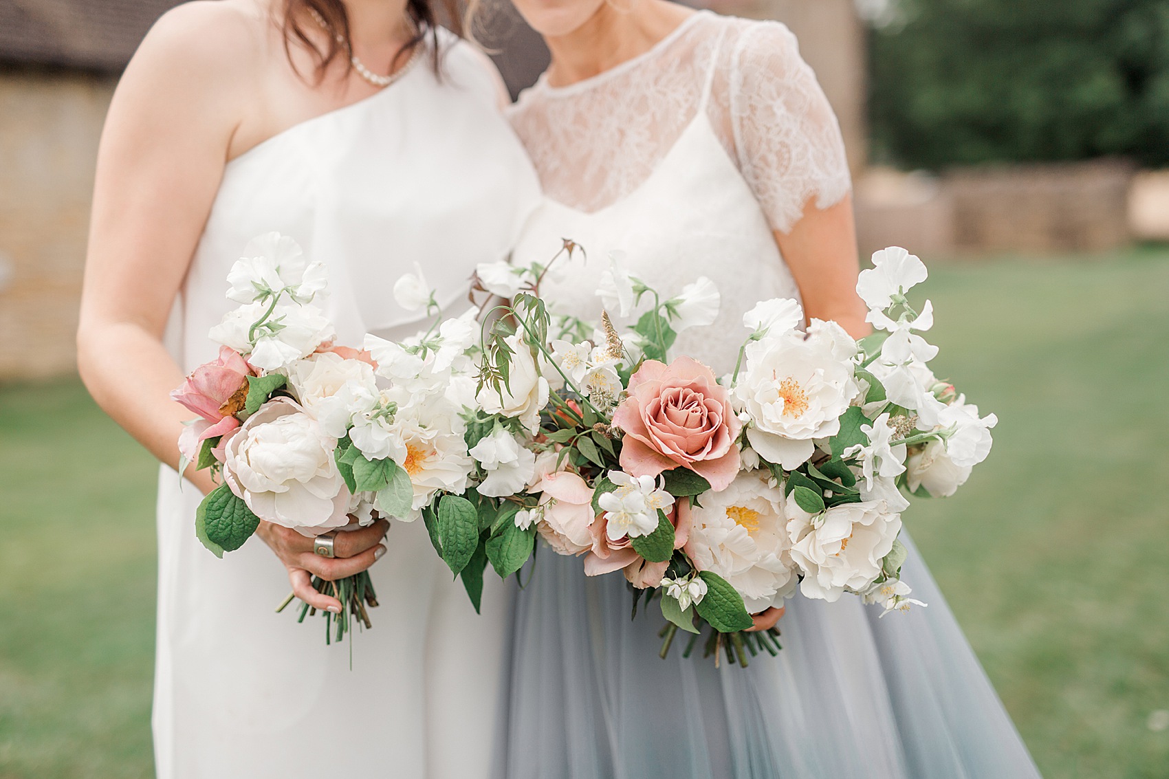 40 Blue tulle wedding dress