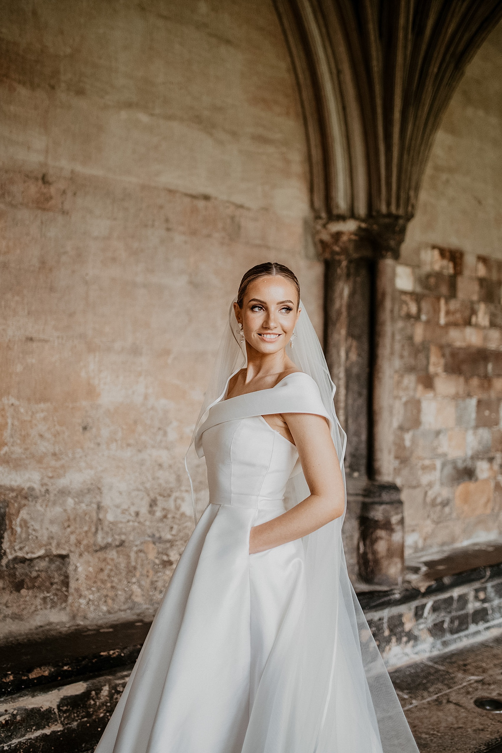 53 Jessica Bennett Bespoke bride Norwich Cathedral wedding