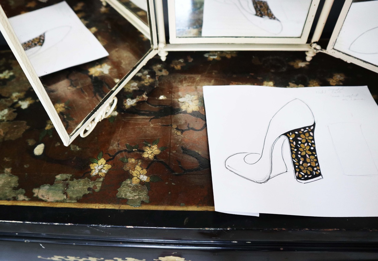 Freya Rose London shoe sketches 5